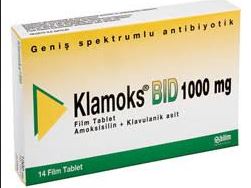 klamoks 1g of 14 tabs