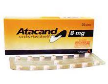 Atacand 8mg of 28 tab