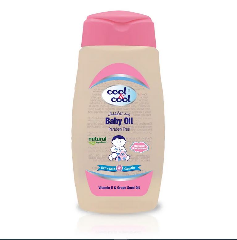 Cool and cool baby oil