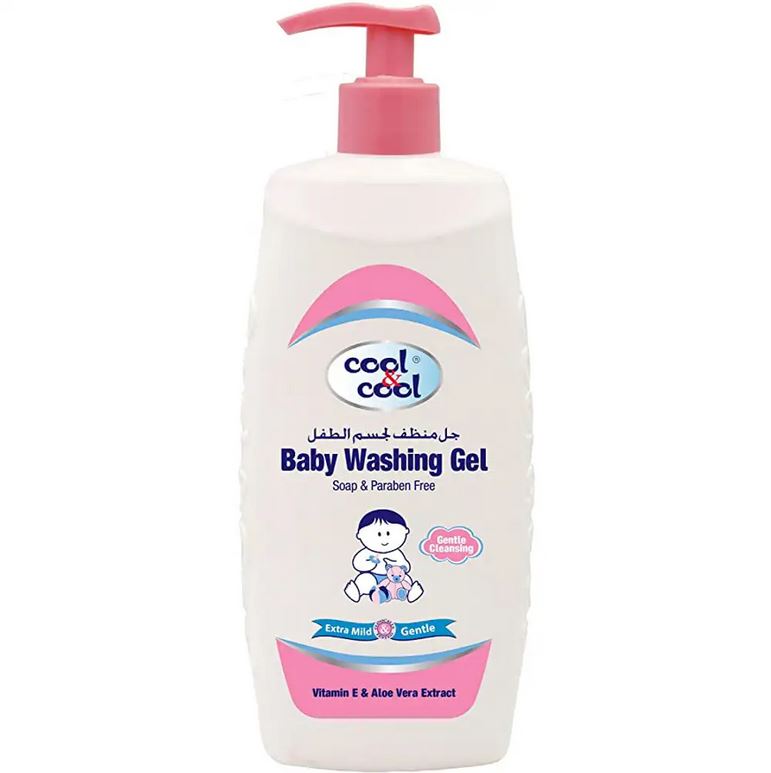 cool and cool baby washing gel 500ml