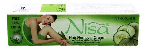 Nisa hair removal cream 100ml 20ml