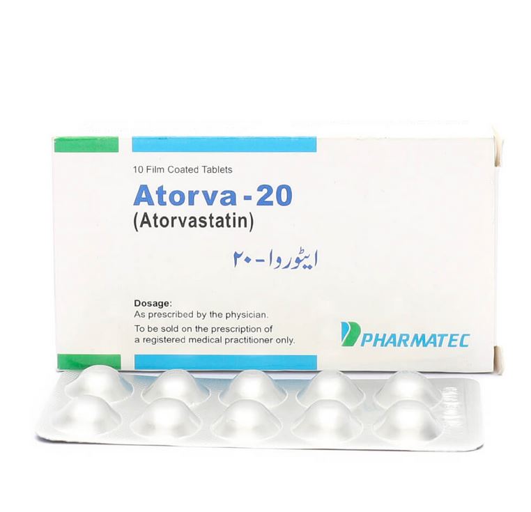 Atorva 20mg tab