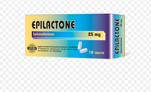 Epilactone spironolactone 25mg of 10