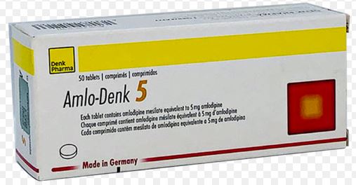 Amlo denk 10mg of 10 tabs