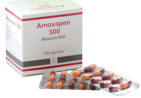 Amoxapen 500 mg of 10 cap