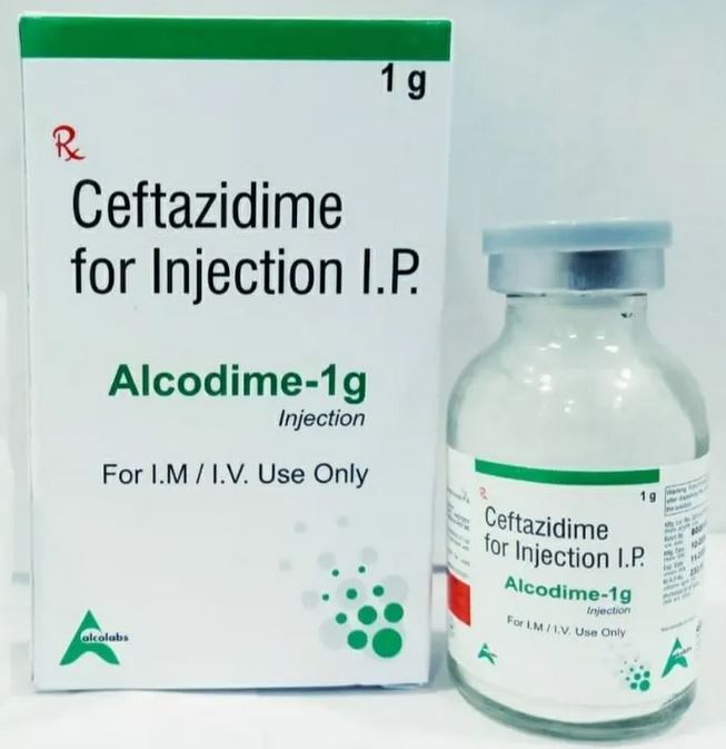 CEFTAZIDIME 1000MG INJECTION