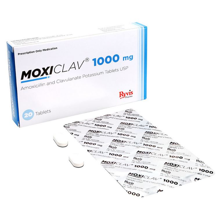 Moxiclav 1g Tab