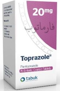 TOPRAZOLE PANTOPRAZOLE 20 MG OF 15 TABLES